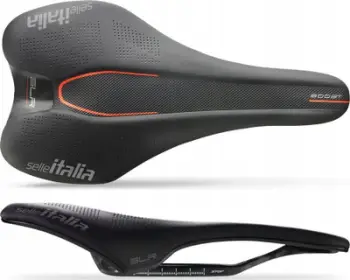 Selë biçiklete Selle Italia SLR Boost Kit Carbonio S1, shina karboni CarboKeramic, ultra e lehtë, e zezë