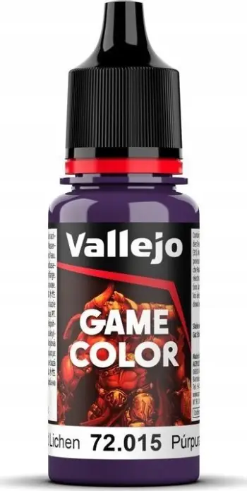 Bojë akrilike Vallejo Game Color 72015 Hexed Lichen, 17ml, vjollcë e errët mat