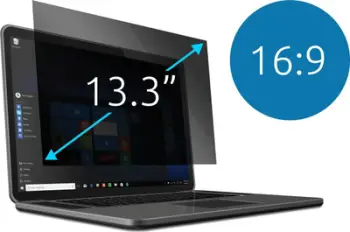 Filter privatësie Kensington 2-Way Removable, për laptop 15.6" 16:10, anti-glare