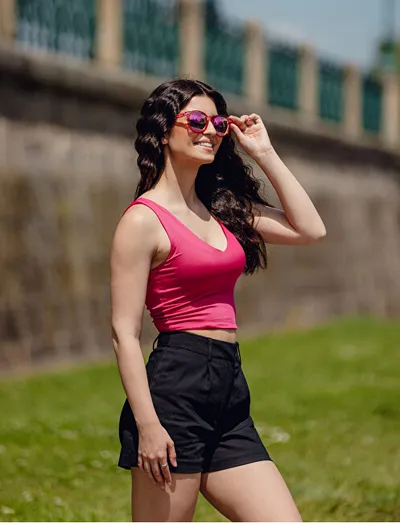 Syze dielli për femra Vuch Foxy Dotty Pink, rozë - 3