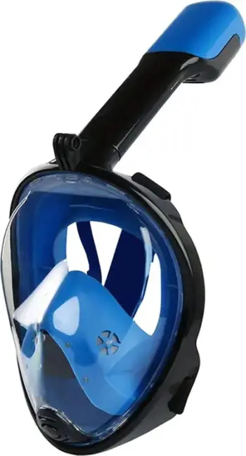 Maskë snorkeling Full Face L/XL, pamje 180°, sistem antifog, e zezë