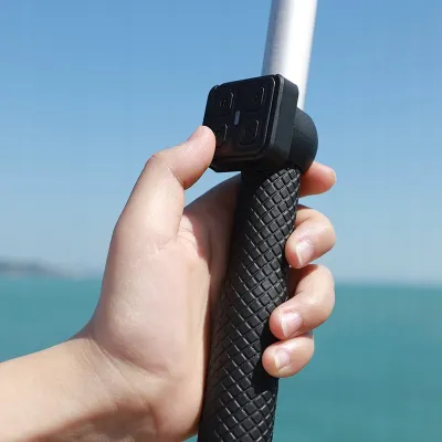 Selfie stick SJCAM me telekomandë WiFi, teleskopik 28 91cm, aliazh alumini, i zi - 2