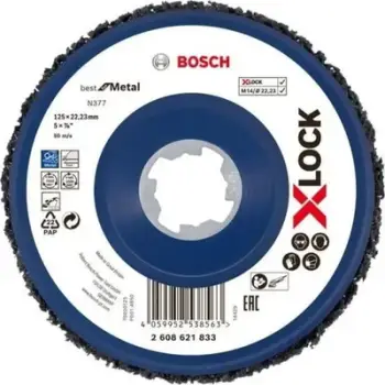 Disk lustruese Bosch 2608621833 X-LOCK, 125mm, 22.23mm, i zi