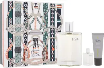 Set parfum Hermès H24, EDT 100ml, EDT 5ml, krem fytyre 20ml