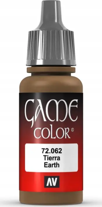 Bojë akrilike Vallejo Game Color 72062 Earth, 17ml, kafe tokë
