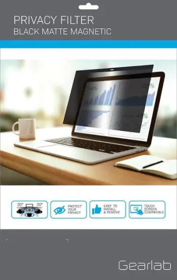 Filter privatësie për laptop ESTUFF GLBMMB15-23, 15.3", magnetik, i zi