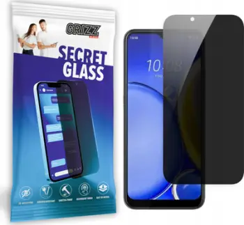 Mbrojtës ekrani GrizzGlass Matte SecretGlass për HTC Wildfire E Star, efekt privatësie, qelq i temperuar, transparent