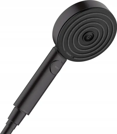 Dush dore Hansgrohe Pulsify 105 3jet EcoSmart Relaxation, 105mm, e zezë mat - 1