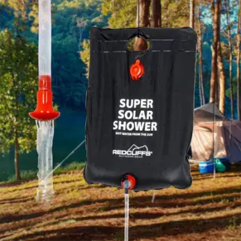Dush kampingu RedCliffs Super Solar Shower, 15L, solar, i zi