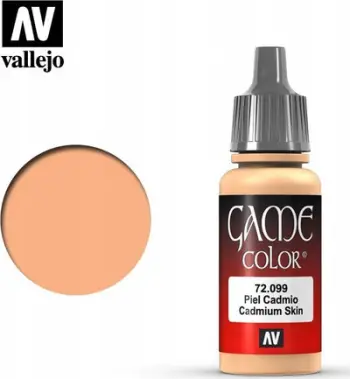 Bojë akrilike Vallejo Game Color 72099 Cadmium Skin, 17ml, e lëkurës