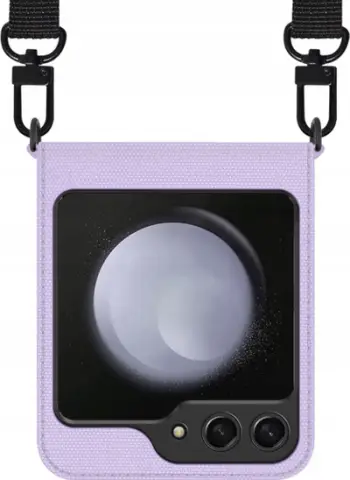 Maskë telefoni Araree Canvas Diary për Samsung Galaxy Z Flip5, lloj kapaku, vjollcë