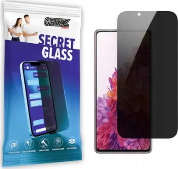 Mbrojtës ekrani GrizzGlass Matte SecretGlass, për Samsung Galaxy S20 FE, xham i temperuar, efekt privatësie