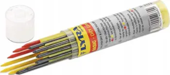 Refill për marker Lyra Drybasic, 6 mina grafit 2.8mm, 3 të verdha 3 të kuqe
