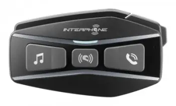 Interkom motoçiklete Interphone U-Com 16, Bluetooth 5.0, IP67, i zi