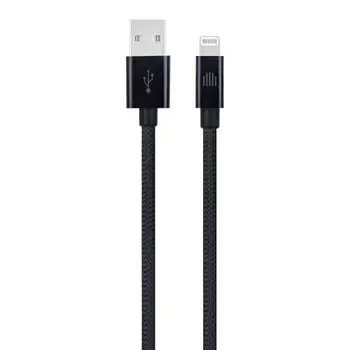 Dviced Cable USB-C To USB-C Nylon Textile 2M, Black