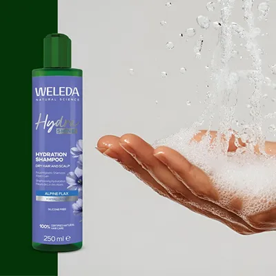 Shampo për flokë Weleda Hydrashine, 250 ml - 4