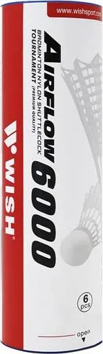 Topa për badminton WISH S-320, 6 copë - 1