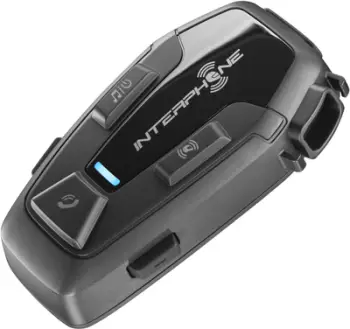 Interkom helmete për motoçikleta InterPhone, i zi