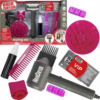 Set parukerie për fëmijë Mega Creative 532510, me aksesorë, shumëngjyrësh