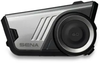 Interkom motori Sena 60S 60S-01, Bluetooth 5.3, Mesh, gri e zezë