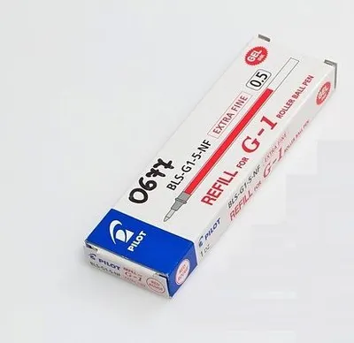 Refill për stilolaps Pilot G-1, ngjyrë e kuqe - 1