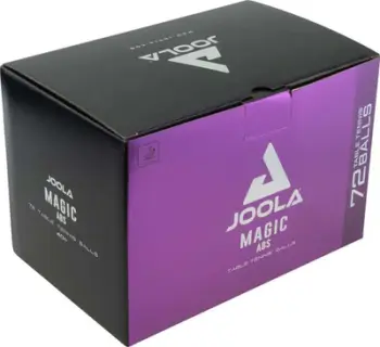 Topa pingpongu Joola Magic ABS 40+, set 72 copë, të bardhë