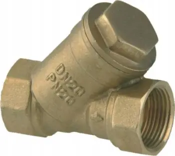 Filtër sedimentesh HYDROLAND FS-15, 1/2", këndor, bronz