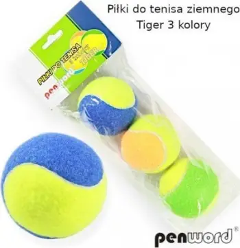Topa tenisi Tiger Polsirhurt, set 3 copë, shumëngjyrësh