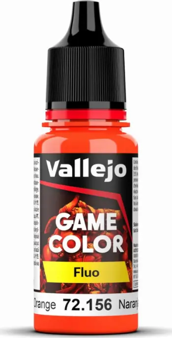 Bojë akrilike Vallejo Game Color VJP72156, 18ml, fluorescente portokalli