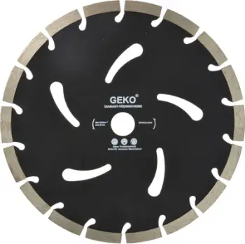 Disk prerës diamanti GEKO G00284, 230mm, për beton dhe gur
