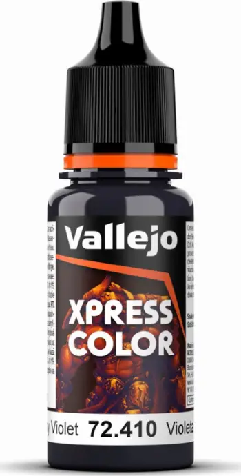 Bojë akrilike Vallejo Game Color Xpress Gloomy Violet, 18ml, për miniatura, vjollcë e errët