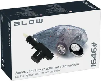 Sistem mbylljeje qendrore BLOW 23-252, universal për automjete, me telekomandë