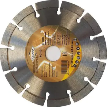 Disk prerës diamanti Cedima SEGMENTED, 150mm, 2.0mm