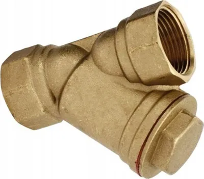 Filtër uji bronzi 5/4", sediment, rrjetë inoksi - 2