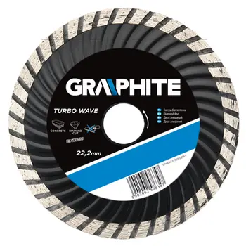 Disk prerës Graphite, 125x22.2 mm (57H634)