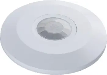Sensor lëvizjeje Kanlux ZONA FLAT, 360°, montim sipërfaqësor, i bardhë