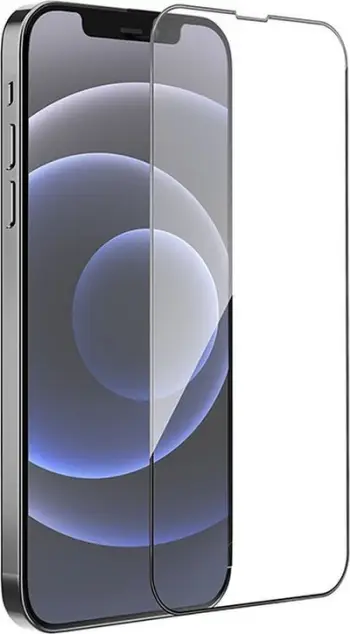Mbrojtës ekrani Hoco Tempered Glass HD 5D Guardian Shield, set 10 copë, për iPhone 12 Pro Max, me kornizë të zezë