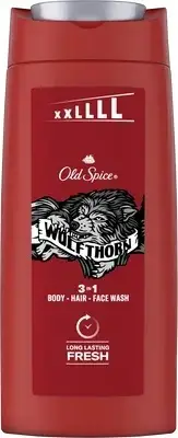 Shampo për meshkuj 3 në 1 Old Spice Wolfthorn Body, Hair, Face Shampoo, 670 ml
