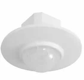Sensor lëvizjeje tavanor F&F DR-08, infrared, 1000W, i bardhë