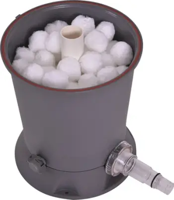 Toptha filtrues për pompa rëre Master Fiber Ball, 400 g, zëvendësim për 18 kg rërë, të bardhë