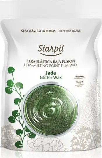 Dyll depilues Starpil Cera Glitter Jade, 1kg, për të gjitha llojet e lëkurës
