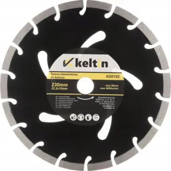 Disk prerës për beton Keltin, 230 mm, 22.2 mm, i argjendtë