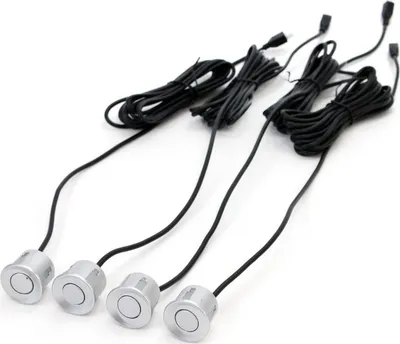 Sensor parkimi AMiO TFT01, ekran 4.3", kamerë XD-315 LED, 4 sensorë argjendi - 1