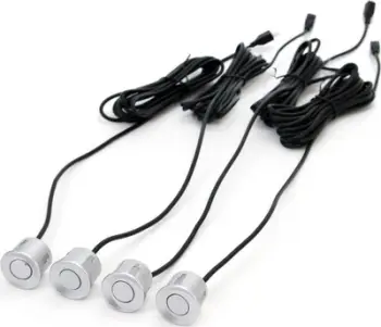 Sensor parkimi AMiO TFT01, ekran 4.3", kamerë XD-315 LED, 4 sensorë argjendi