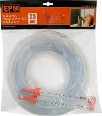 Nivel uji EPM, tub 15m, transparent