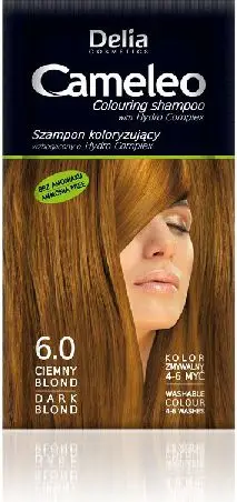 Shampo për ngjyrosje flokësh Delia Cosmetics Cameleo 6.0 Dark Blonde