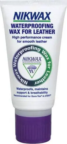 Dyll mbrojtës për lëkurë Nikwax Waterproofing Wax, 100 ml, transparent
