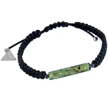 Byzylyk për meshkuj Lampglas Snake Skin BFM6, i zi/gjelbër