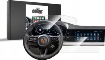 Mbrojtës ekrani keramik 2in1 për Porsche Cayenne 3 2023–2024, transparent