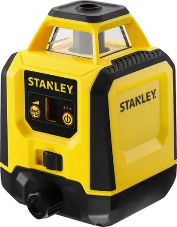 Nivelizues lazer Stanley STHT77616-0, vetënivelues 360°, rreze 30 m, i verdhë